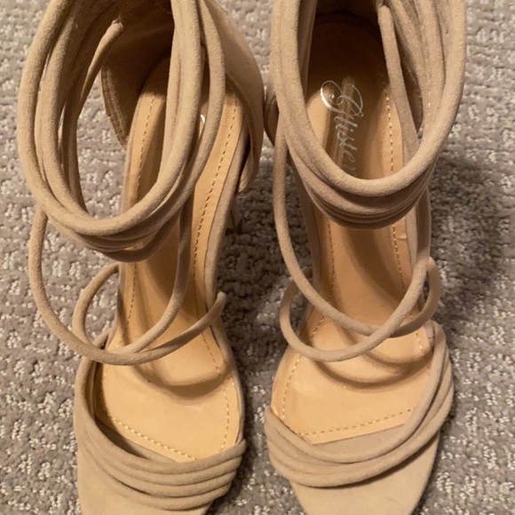 Glister Nera nude strappy heel‎ sandal - Picture 8 of 8